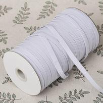 White High Elasticity Elastic Band Fine Elastic Rope Narrow Flat Soft Household Rubber Band Clothing Accessories Fixed Rope