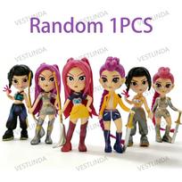 Hot Kpop Demon Hunter Action Figures Toy Anime Ornaments Rumi Mira Zoey Character Doll Collection Model Collectible Children Fans Present