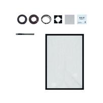 Aquarium Safety Mesh Net Magnetic Mesh and Anti Escape Clip for Tanks Mesh Covers Screen Net S  white
