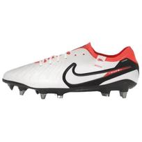 Nike Tiempo Legend 10 Elite SG Pro White Black Bright Crimson FN7283-100 42.5
