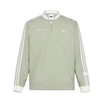 Adidas Originals Dlxc U Crew Jumper Half-Zip Sports Pullover Knitted Striped Sweatshirt Unisex Sweatshirt KV8873 M