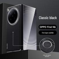 OPPO Find N6 Genuine Leather Magnetic Hinge Case Anti-Drop Full Coverage OPPO Find N6