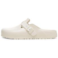 Birkenstock Boston Closed Toe Slippers Unisex White Regular 1027381 42