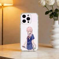 M-Mirai N-Nikki Gasai Yuno Anime Phone Case For iPhone 17 16 15 14 13 12 11 Mini Pro Max Plus Transparent Cover iPhone14ProMax