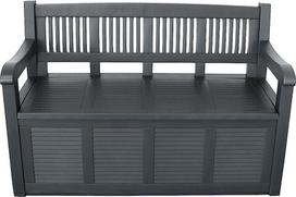 Lauko suoliukas Vilde, grafito sp., 130 cm x 60 cm x 85 cm