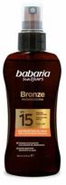 Priemonė įdegio priežiūrai kūnui Babaria Sun Lovers Bronze SPF15, 100 ml