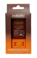 Priemonė įdegio priežiūrai veidui Babaria Glow Effect SPF50+, 20 ml