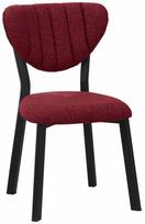 Valgomojo kėdė Kalune Design Elma 225ALN1102, matinė, burgundy sp., 45 cm x 47 cm x 85 cm