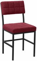 Valgomojo kėdė Kalune Design Dubai 225ALN1109, matinė, burgundy sp., 40 cm x 40 cm x 82 cm