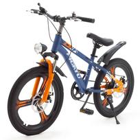 20 Inch Children'S Bike Children'S Bike Disc Brakes Blue