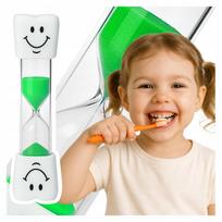 PRECISE TOOTH Hourglass Timer for brushing TOOTH for children GREEN