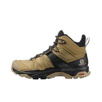 Salomon X Ultra 4 Mid GORE-TEX Kelp Safari Men Sneakers Brown Black L41294100 42