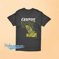 The Cramps shirt American Rock Punk Rock Music Band Bad Music for Bad People Black Gildan T-Shirt S-3XL L