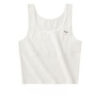 First Stage Puberty Wireless Bandeau Training Vest for Growing School Girls Developmental Seamless Daily Undergarment Without Underwire for Kids S