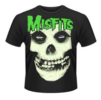 Misfits Glow Jurek Skull Rock Punk Licensed Tshirt Unisex L