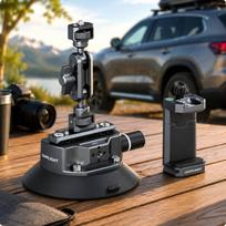 Suction Cup Camera Mount with Articulated Arm Car Adjustable for