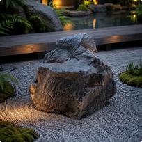Foam Rock Model Rough Texture Lightweight Irregular Shape Decorative Stone Sculpture for