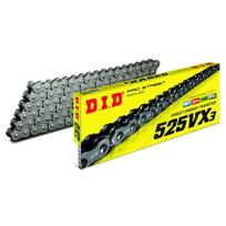 DID 525VX3/112 X-Ring G&B open drive chain with lug