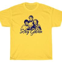 STAY GOLDEN T-Shirt Golden Girls White Sophia BETTY Miami White M