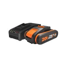 2.0Ah 20V Battery with Worx Power Share WA3601 Charger