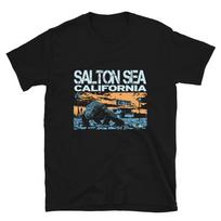 Salton Sea California T-Shirt Black Navy XXL