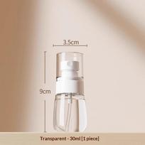 Travel Spray Bottle 30/60/100ML Refillable Fine Mist Nozzle Portable Empty Container for Aromatherapy Hydrosol Outdoor Use 30ml
