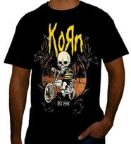 KORN PUNK ROCK Black T Shirt S