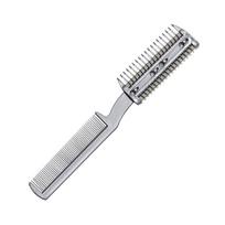 Tool Hair trimmer Cutting Thinning Hair Brush Hairdressing Comb Bangs Repair Comb Hair Trim Comb