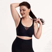 Plus Size Soft Support Sexy Seamless Comfortable Gathering Bra For Women 0XL