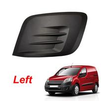 Front Bumper Lower Fog Light Grille Cover Vent Mesh Trim ABS Car Replacement Parts for Citroen Berlingo for Peugeot Partner 2015-2019