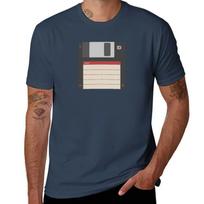 Floppy Disk Red TShirt Plus Size Lightweight Top S