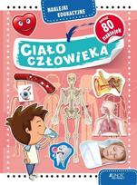 Educational stickers. The human body.