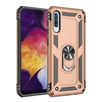 skirtas Samsung A50S dėklo dangtelis, tvirtas karinis smūgiams atsparus automobilio laikiklio žiedo dėklas, skirtas Samsung Galaxy A50S A 50S A50 S for Galaxy A50S auksas