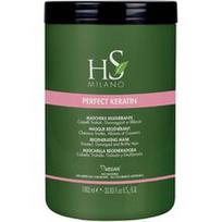 HS MILANO Perfect Keratin Regenerating Mask Plaukų kaukė 1000ml plaukų kaukė
