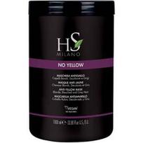 HS MILANO No Yellow Anti-Yellow Mask Plaukų kaukė 1000ml plaukų kaukė