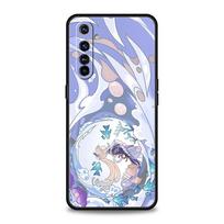 Genshin Impact Cartoon Logo For Realme GT Neo 2 3 3T Phone Case For Realme 11 10 9 8 5G 7 6 GT2 Pro Plus C21 C11 C25 C35 Cover Realme 10