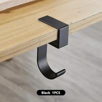 5 Shaped Table Edge Hook Student Desk Side Hanging Bag Removable Office Handbag Holders Table Hooks Office Desk Organizer S