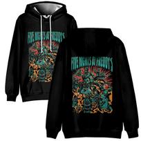 Five Nights At Freddy's Anime Print Hoodie Men's Streetwear Men Women Hoodies Unisex Fashion Sweatshirt XS