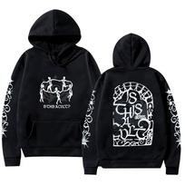 Melanie Martinez Merch Sweatshirts Is This A Cult? Hoodie Harajuku Fashion Women Men Clothing Casual Long Sleeve Pullovers XS juoda