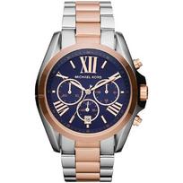Michael Kors MK5606 Gold-Tone Bradshaw Chronograph Ladies Watch 42mm