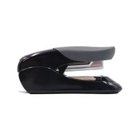 Flat-Footed Low-Effort Stapler, Office Supplies with Built-In Staple Remover, Can Staple 2-30 Pages, Compatible with NO.3/NO.35 Staples, Black