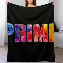 Prime Sports Drink Throw Blanket Warm Throw Blanket Gift for Anniversary Size: 75*100cm, Weight: 230 GSM