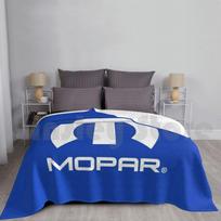 Mopar White Logo Fan Art Blanket Super Soft Warm Light Thin Mopar Logo Symbol Parts Chrysler Muscle Car Cars Size: 75*100cm, Weight: 230 GSM