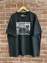 Vintage 00s Radiohead Kid A Tour Tshirt Rock Band Black reprint AN46904 XXXXL