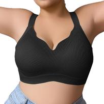 Plus Size Seamless Push Up Anti Sagging Bra For Women Large Bust 1XL