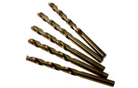 Cobalt drill bits for metal 5.0 mm, 10 pcs.