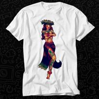 Unisex Tshirt Pinup Hawaii Sexy Girl Hula Gift For Women Men Unisex Top Adult L