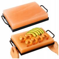 Salt block with handle 30x20 cm