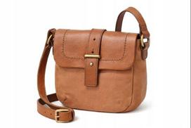 Fossil Women's Leather Mason MINI BAGS Camel MOd25