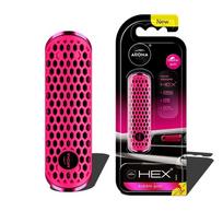 AROMA FANCY SHAPES POLYMER HEX Bubble Gum Air Freshener